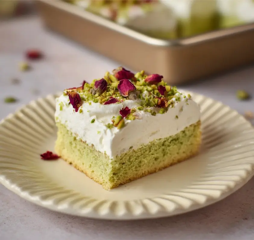 Irresistible Pistachio Tres Leches Cake: A Sweet Twist on Tradition Pistachio Tres Leches Cake Pistachio Tres Leches Cake