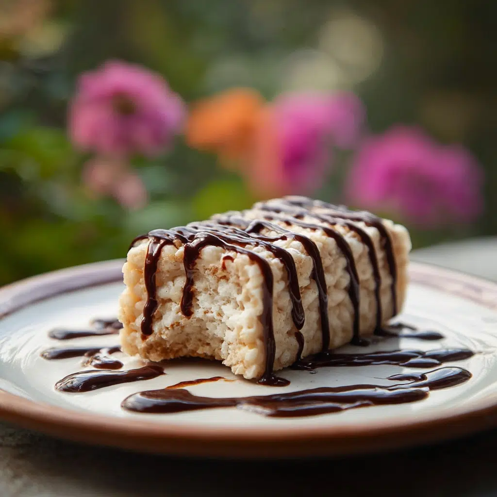 Rice Krispies Ice Cream Bars Recipe – A Fun, Chilled Classic rice krispies ice cream bars Served rice krispies ice cream bar with bite