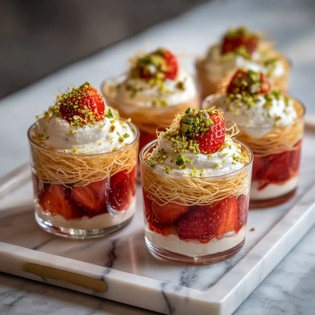 Dubai Chocolate Covered Strawberries – Luxurious & Viral Treat Dubai Chocolate Covered Strawberries Finished Dubai chocolate strawberries dessert