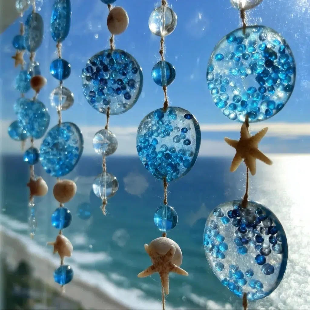 Atrapasol de Cuentas Azules para el Océano 19