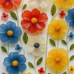 Flores Mágicas con Pintura de Sal 1