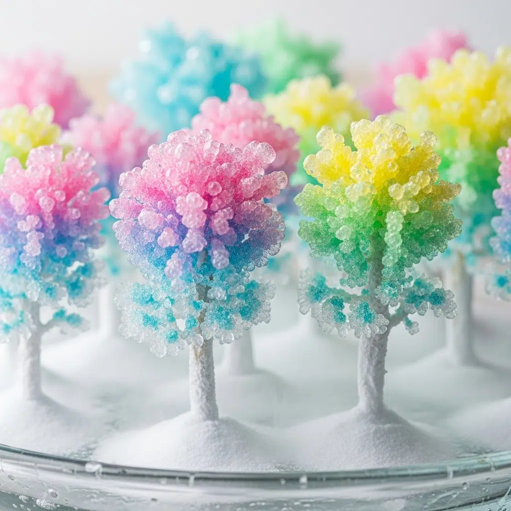 Árboles Mágicos de Cristales de Bicarbonato de Sodio Arboles magicos de cristales de bicarbonato de sodio 1
