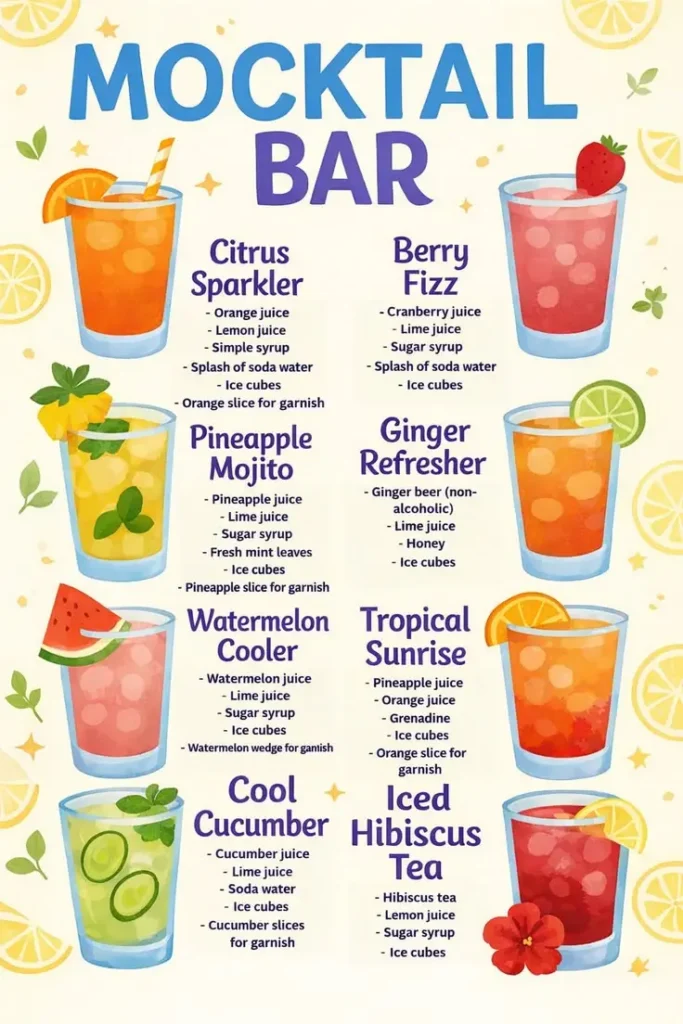 8 Refreshing Mocktails to Beat the Heat