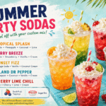 Tropical Splash Dirty Soda – Creamy Summer Drink Tropical Splash Dirty Soda
